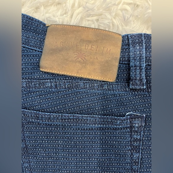 Agave Denim Rocker “The Slim Straight” Men’s Jeans Size 34/33 - Picture 5 of 7